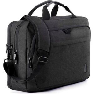 17.3 Inch Laptop Bag, Expandable Computer Bag Laptop Briefcase Men Women